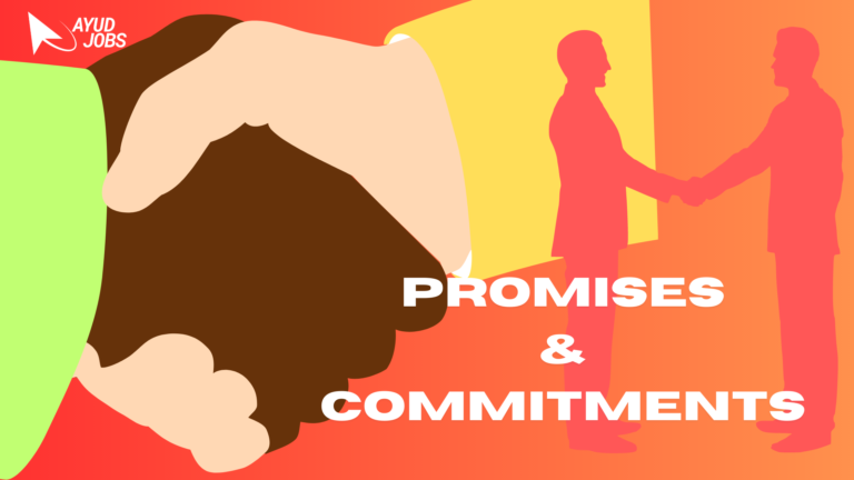 Understanding the difference between promises and commitments in student life
