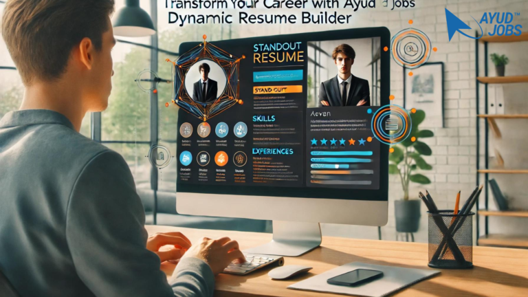 Ayud Jobs Dynamic Resume Builder Transform Your Career